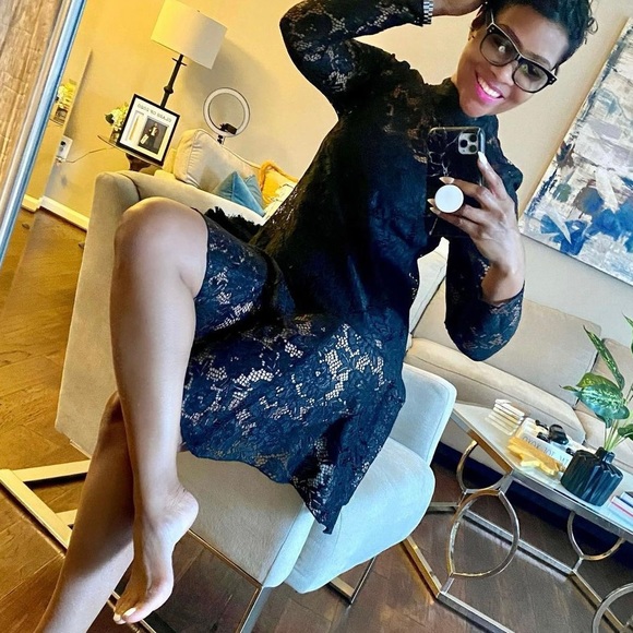 H&M Dresses & Skirts - H&M Lace Black Dress